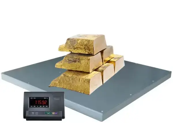 1. x 1. m 2000 kg Karbon Çelik Endüstriyel Zemin Terazisi Gebze Tartı