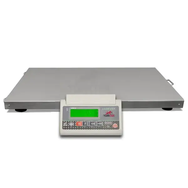 55x80 cm 300 Kg 10 Gr Hassasiyetli Paslanmaz Platform Terazi (İndikatörlü)