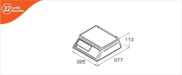 EGE NS Serisi Sayım Terazileri