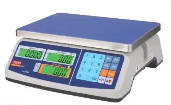 TEM EVG 30 Kg. 5/10 Gr. Fiyat Hesaplamalı Terazi