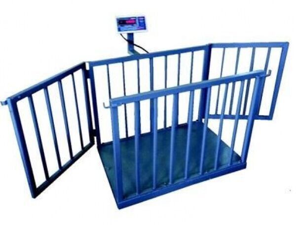 CANLI HAYVAN BASKÜLÜ 4 LOADCELL TEK ŞASE KÜÇÜK BAŞ BASKÜL